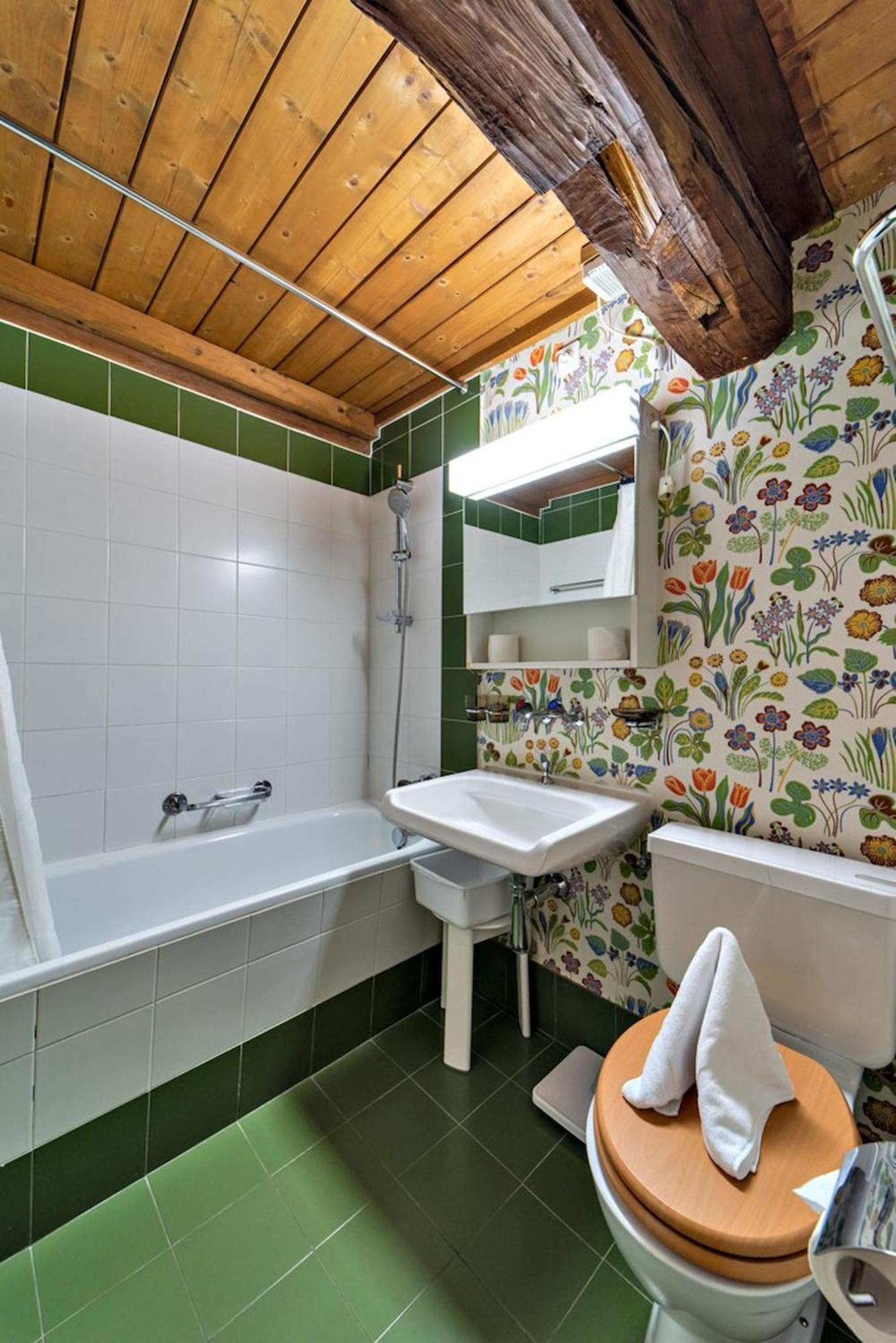 Chesa La Cuntainta - Sils Maria Apartment Bagian luar foto