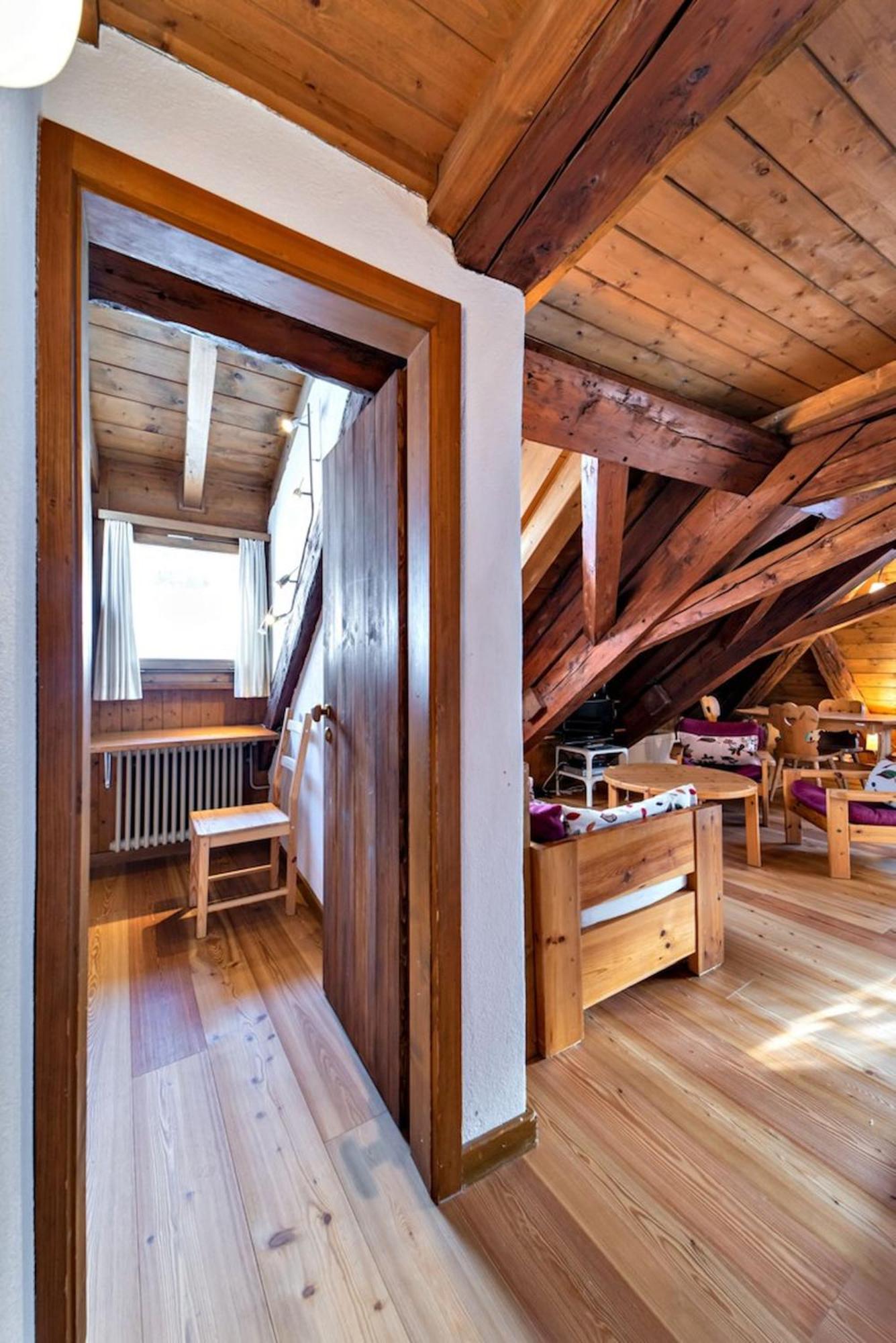 Chesa La Cuntainta - Sils Maria Apartment Bagian luar foto