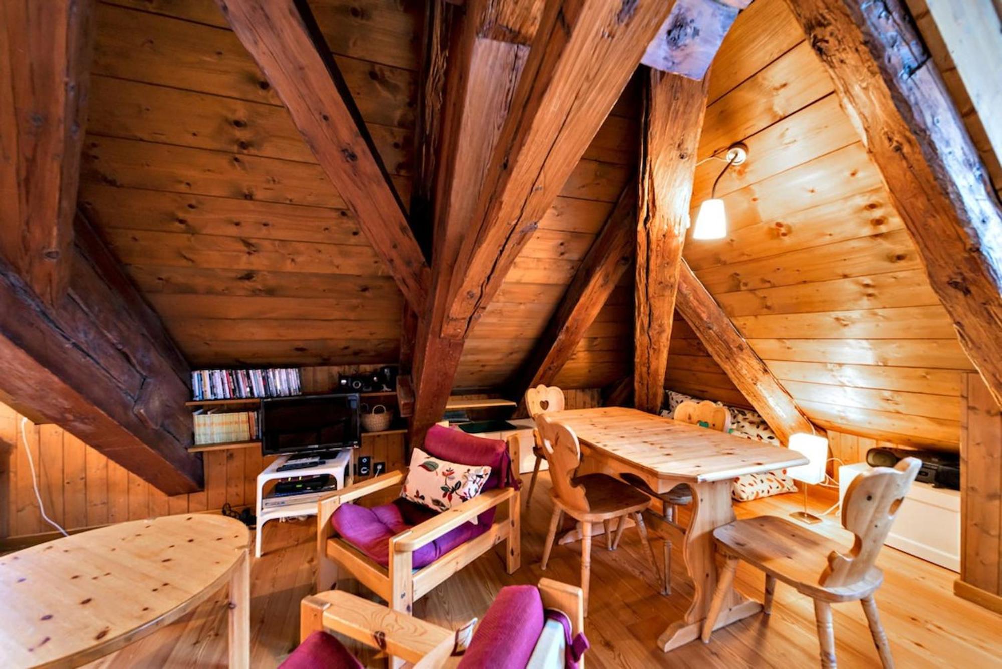 Chesa La Cuntainta - Sils Maria Apartment Bagian luar foto