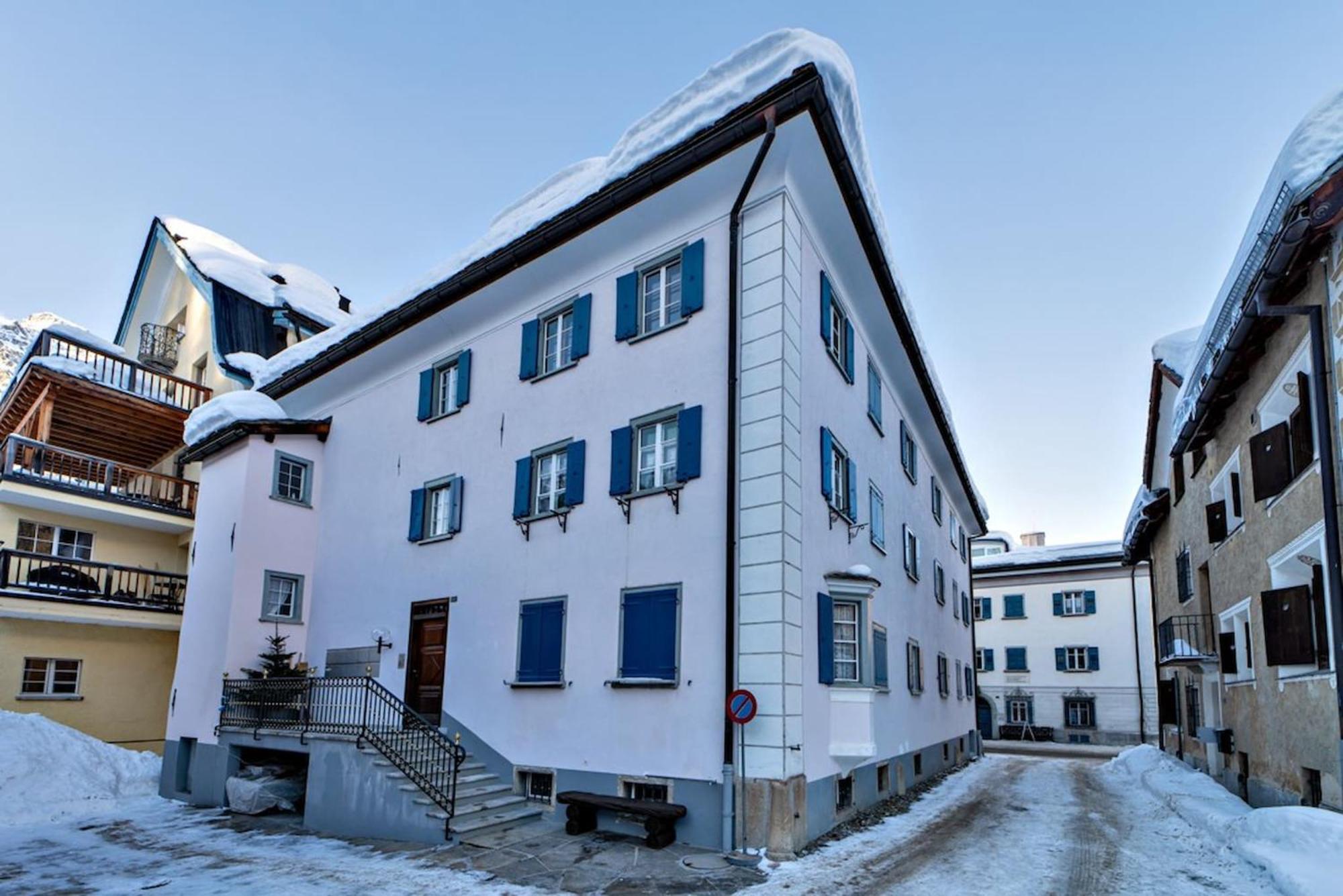 Chesa La Cuntainta - Sils Maria Apartment Bagian luar foto